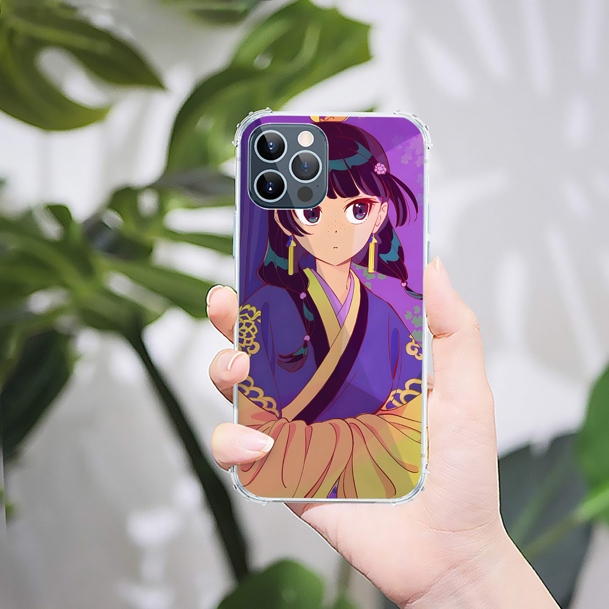 （画像用） 薬屋のひとりごと The Apothecary Diaries 【iPhone 12シリーズ対応】透明スマホケース（クリアソフトケース）